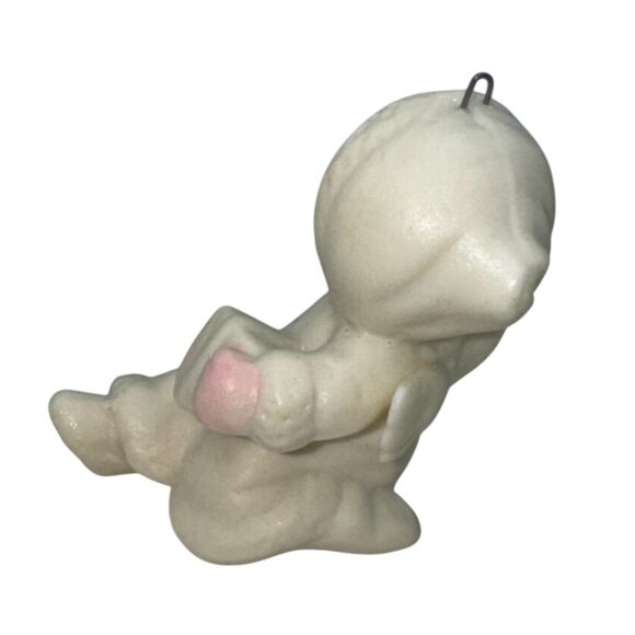 DEPARTMENT 56 SNOW BABY WITH STAR ORNAMENT AND A FRIEND CHRISTMAS HOLIDAY - Picture 5 of 6